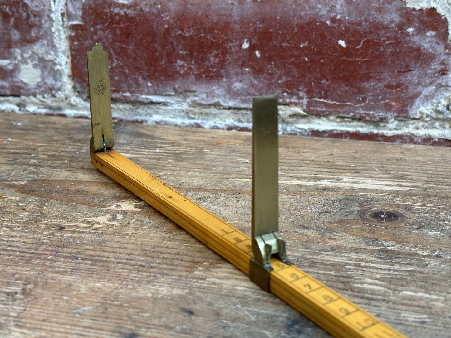 Vintage Wooden Foot Sizer