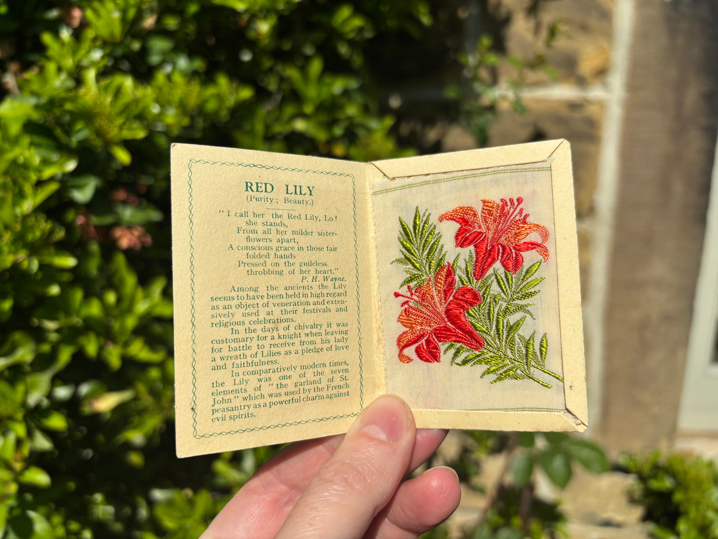 Kensitas 1930s Flower Cards