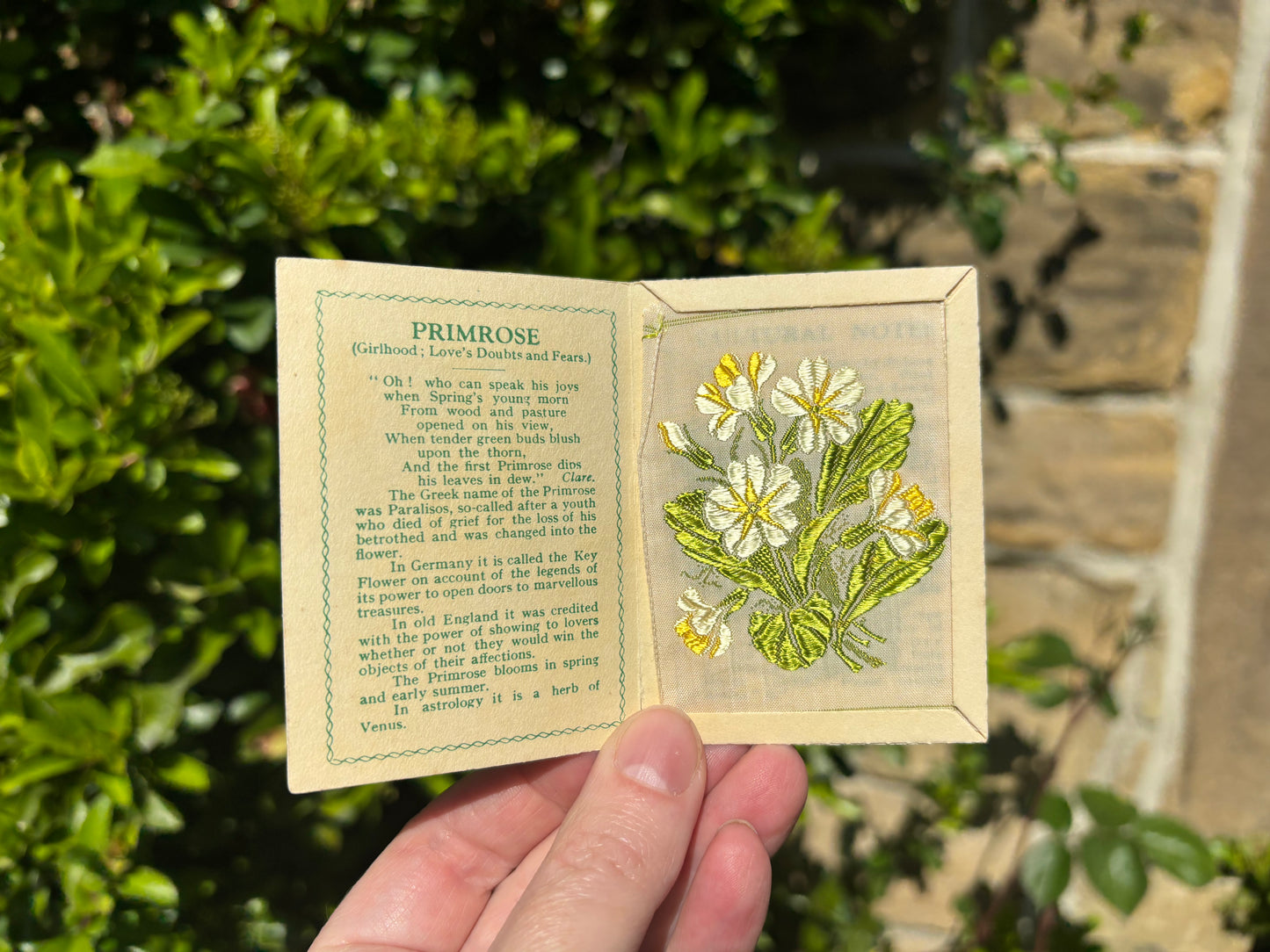 Kensitas 1930s Flower Cards