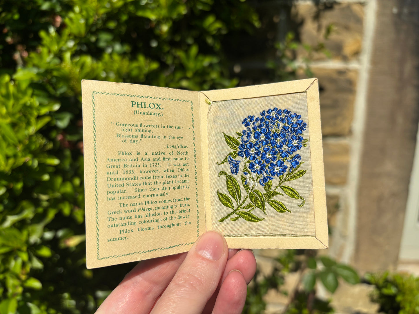 Kensitas 1930s Flower Cards