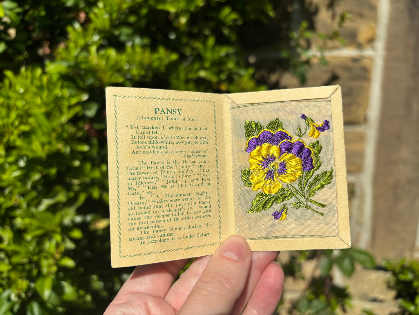 Kensitas 1930s Flower Cards