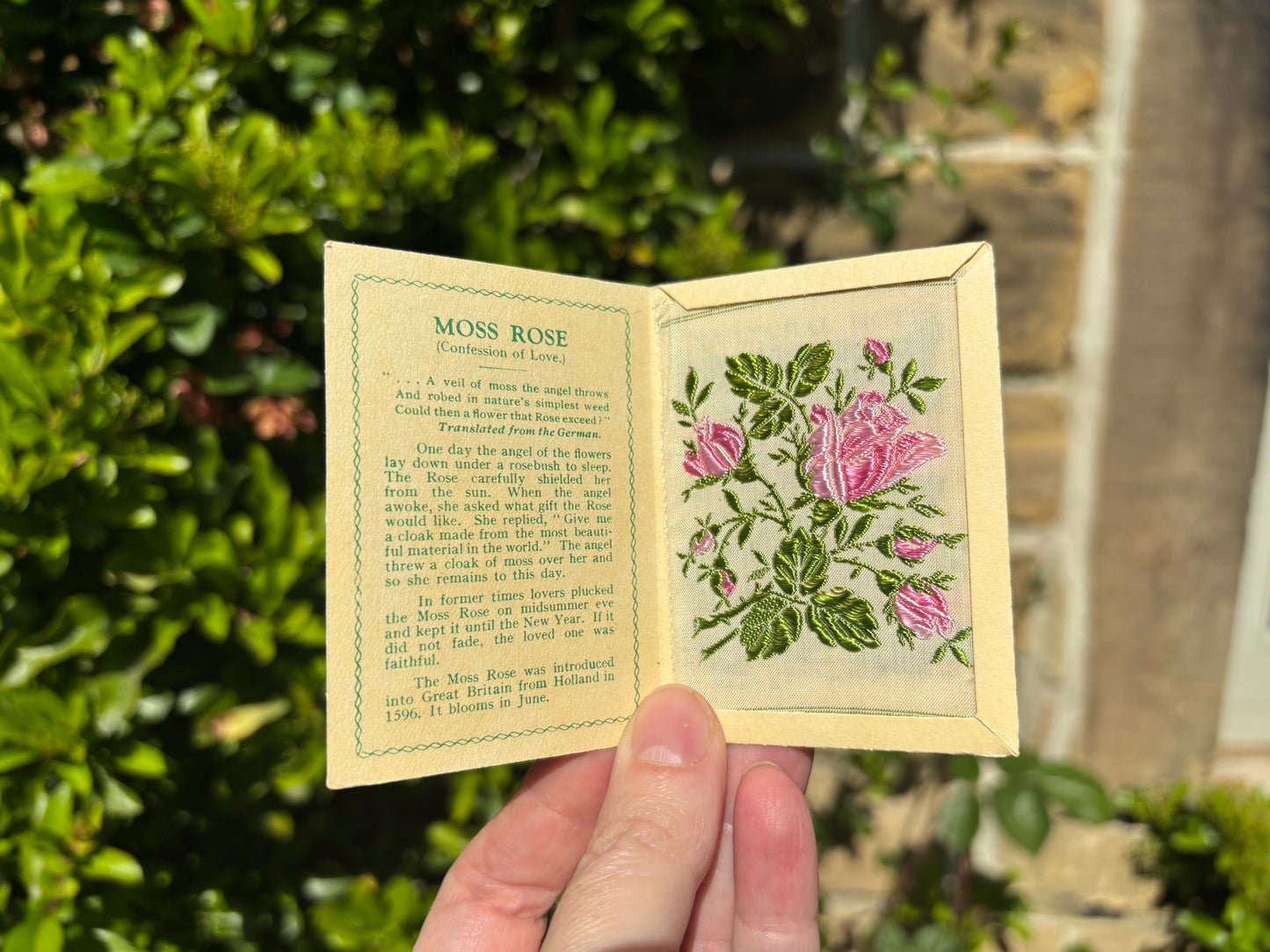 Kensitas 1930s Flower Cards