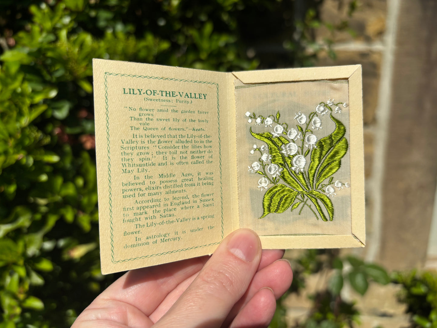 Kensitas 1930s Flower Cards