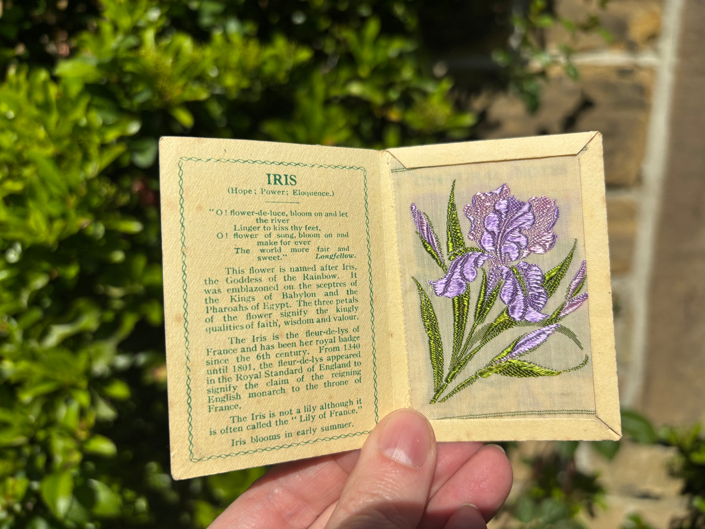 Kensitas 1930s Flower Cards
