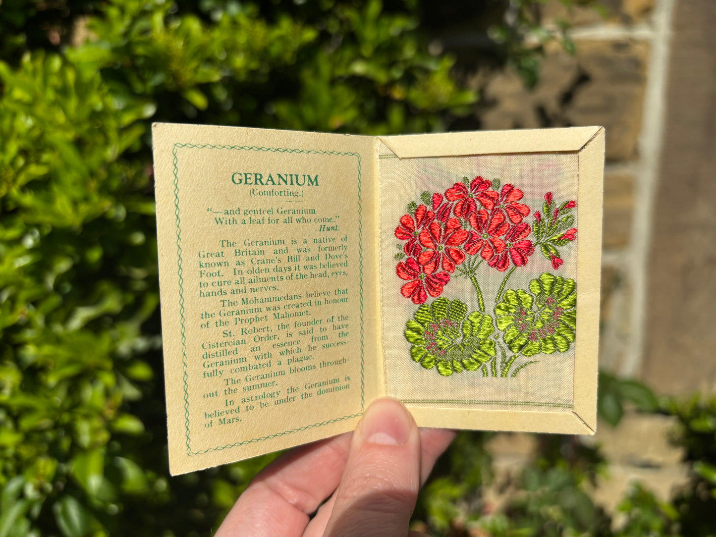 Kensitas 1930s Flower Cards