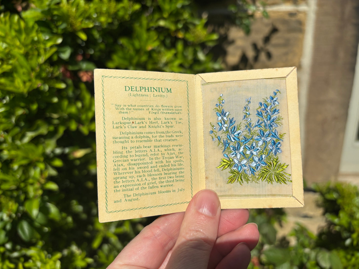Kensitas 1930s Flower Cards