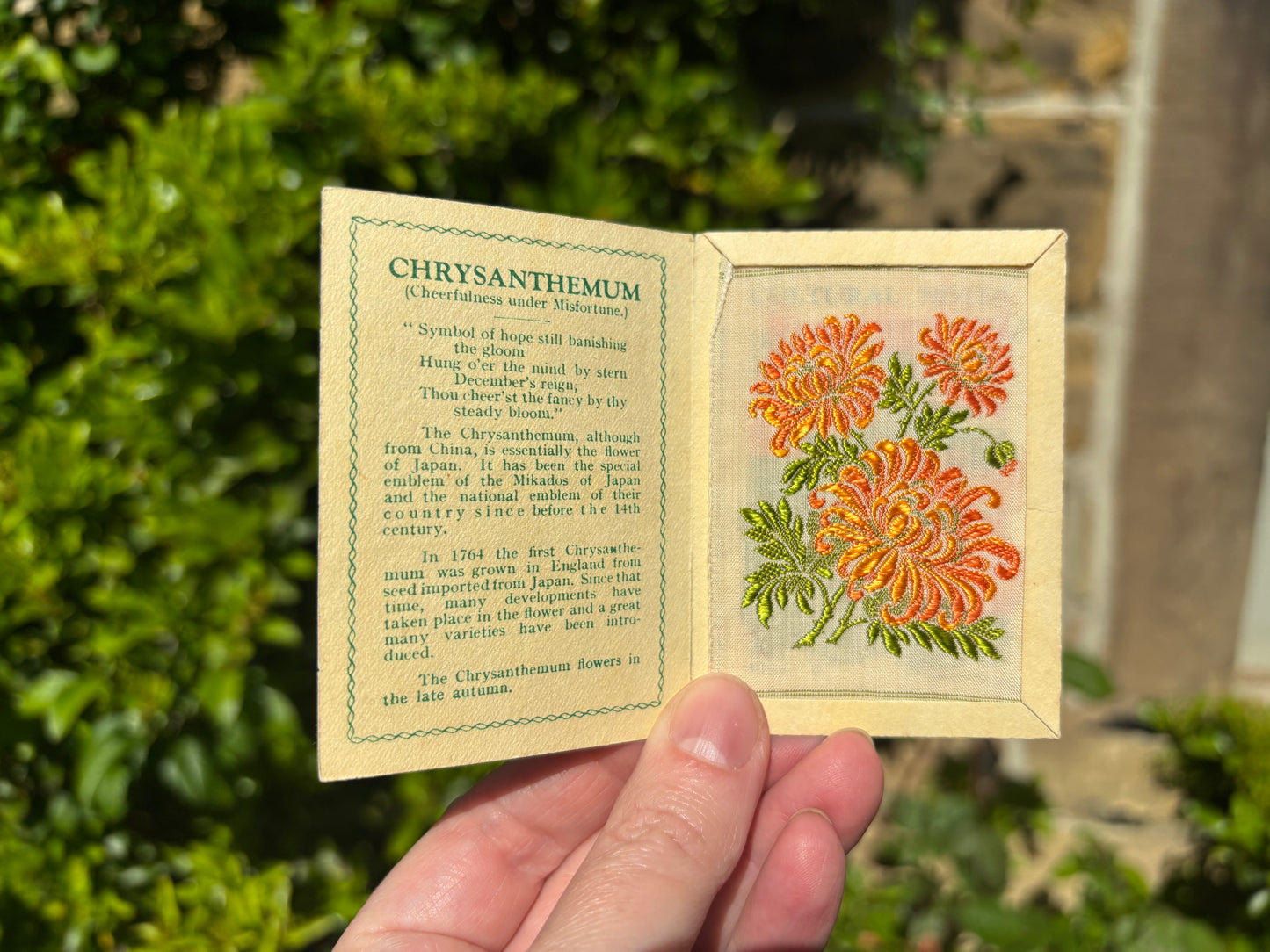 Kensitas 1930s Flower Cards
