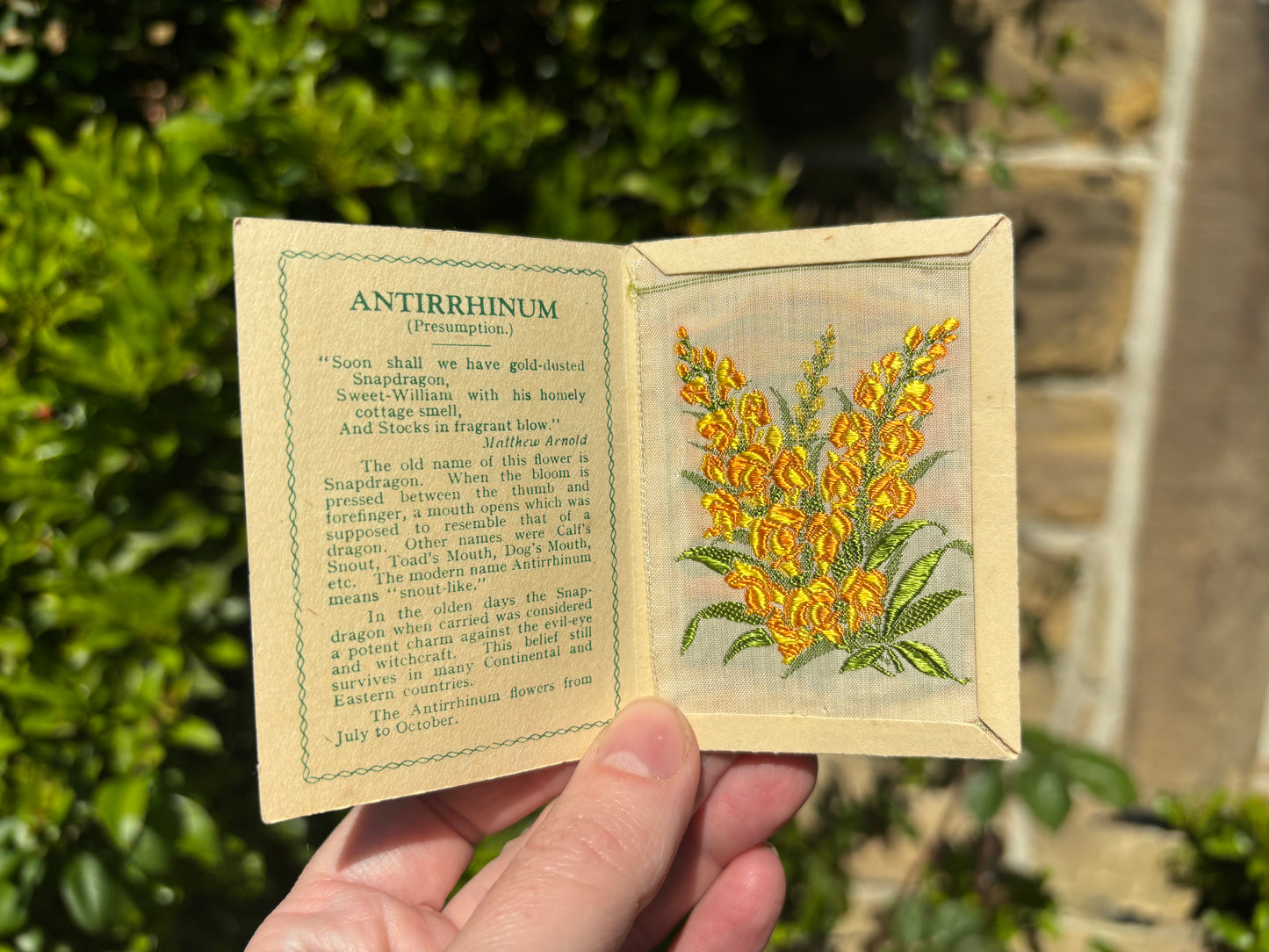 Kensitas 1930s Flower Cards