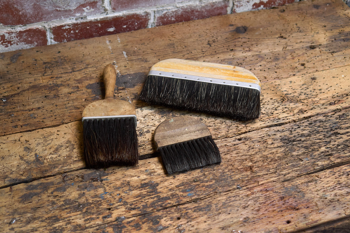 Collection of DIY brushes