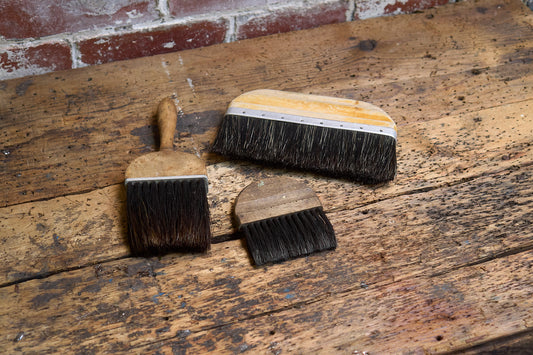 Collection of DIY brushes