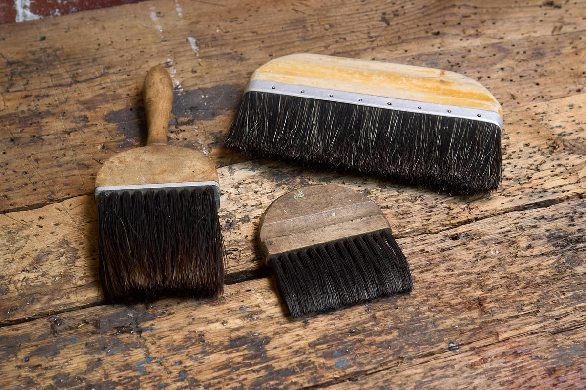 Collection of DIY brushes