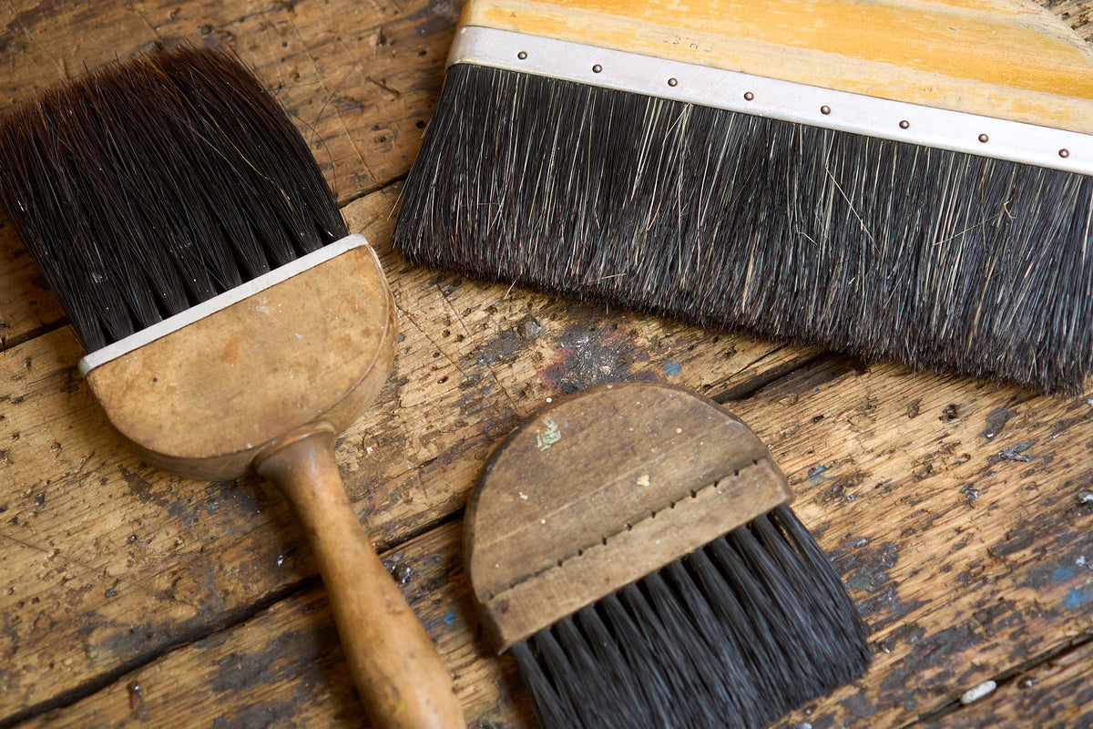 Collection of DIY brushes