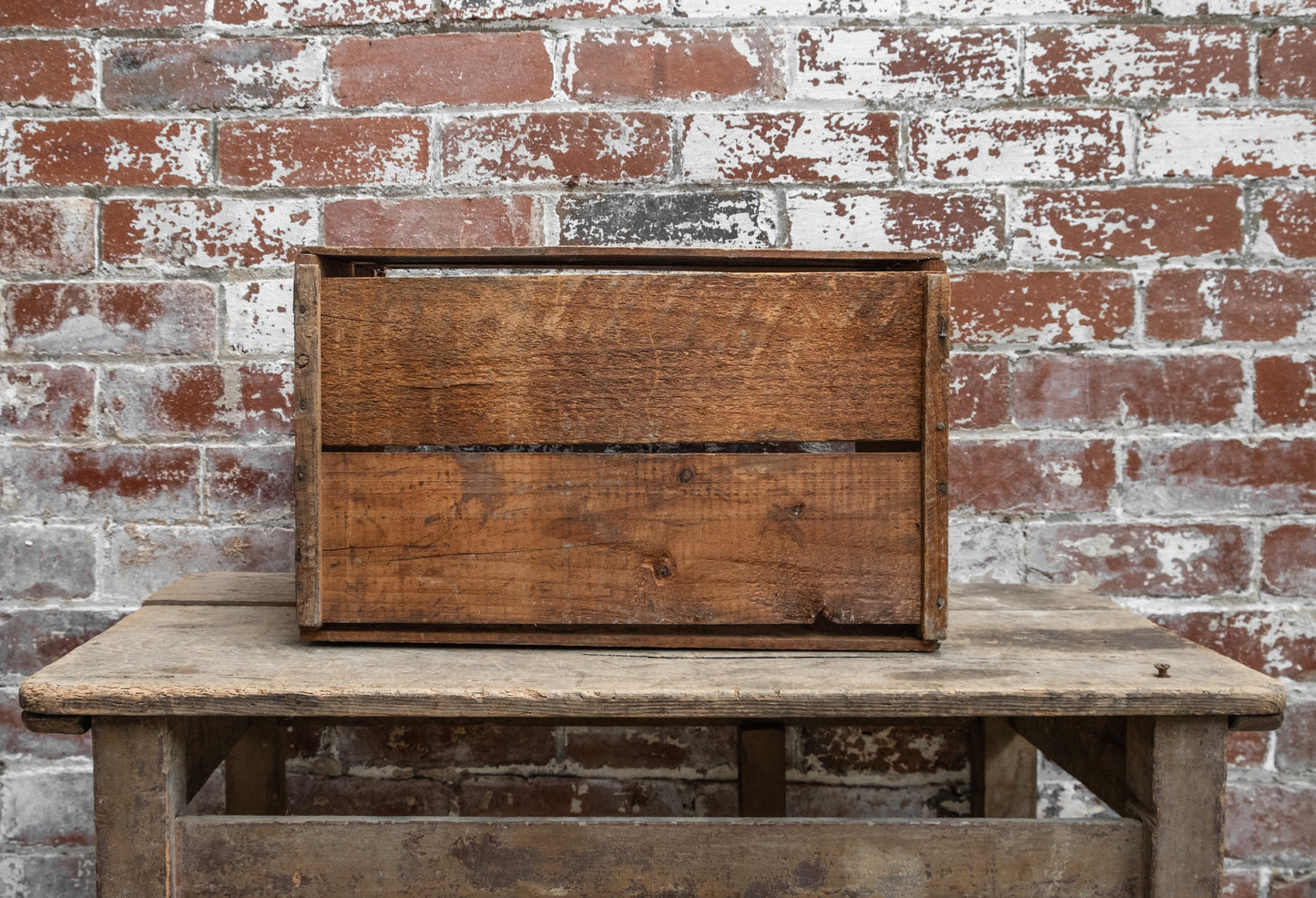 Wooden Crate Storage Box