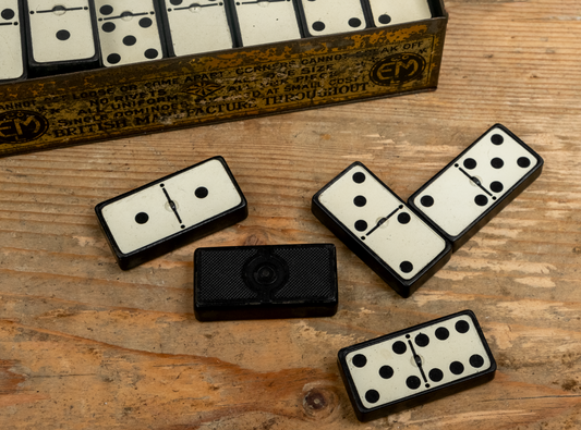 Vintage Boxed Dominoes