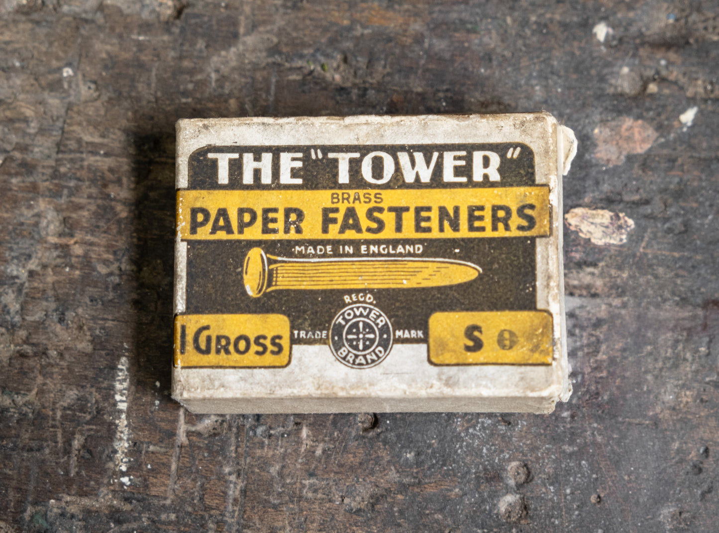 'The Tower' Vintage Paper Fasteners