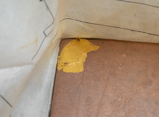 Vintage Gold Leaf Guard