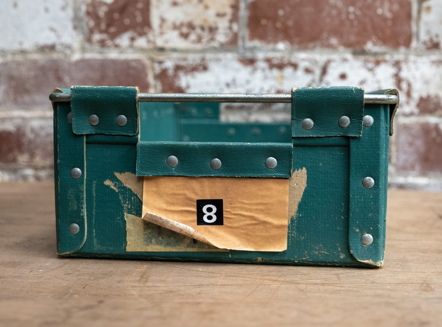 Vintage Green Storage Box