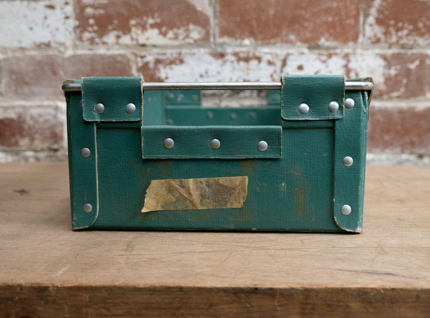 Vintage Green Storage Box