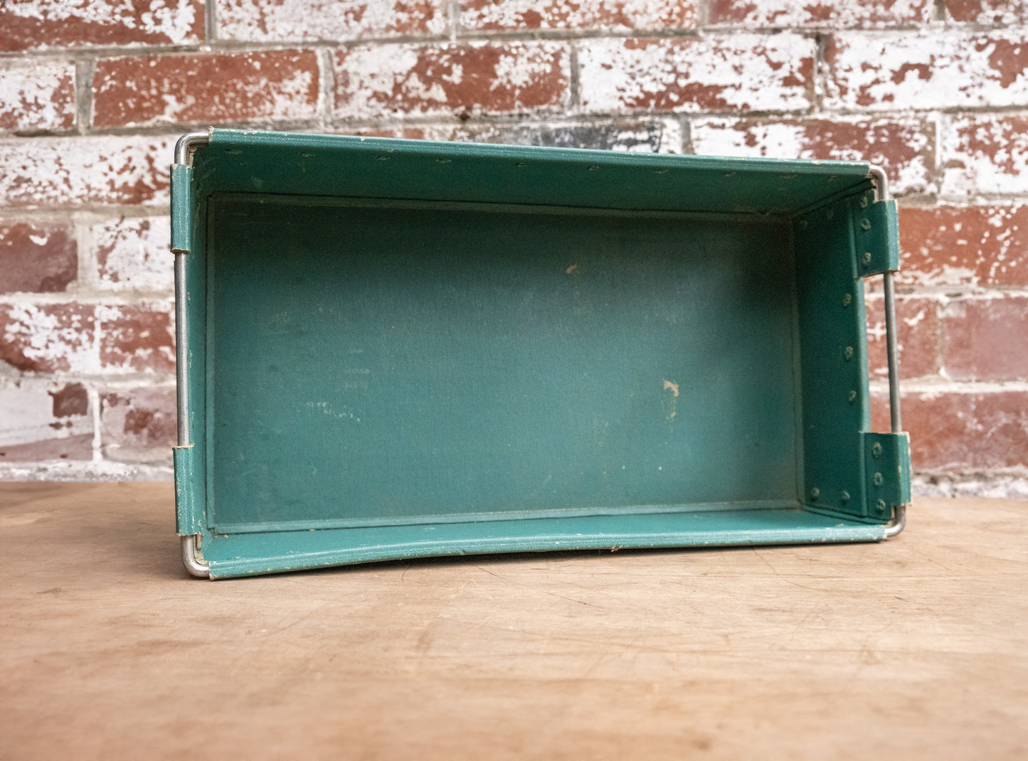 Vintage Green Storage Box