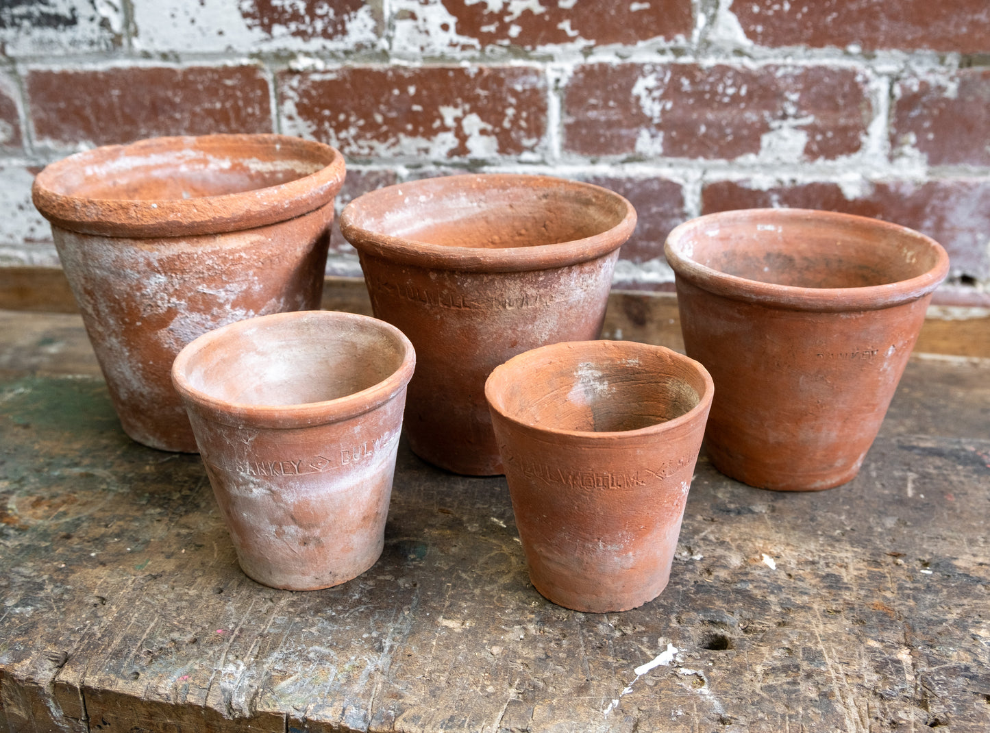 Handthrown 'Sankey' Terracotta Pots