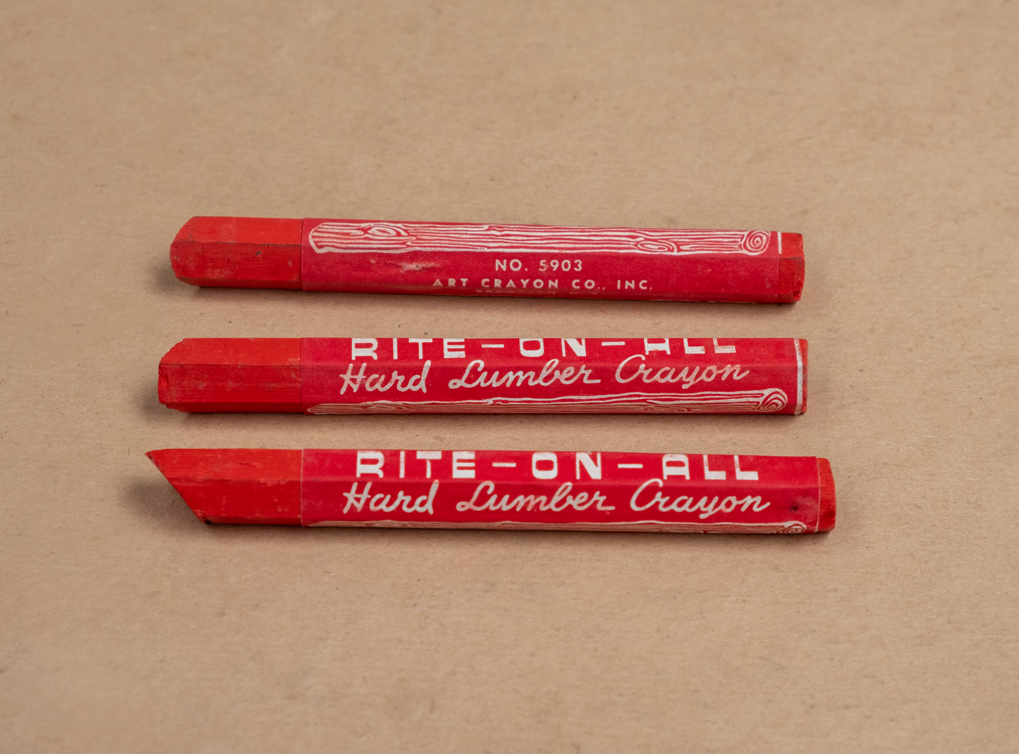 Rite-On-All  Lumber Crayons