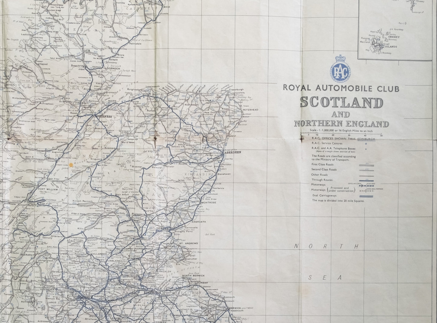 Reversible Map of Scotland England and Wales