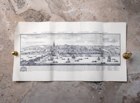 Vintage City View Etchings