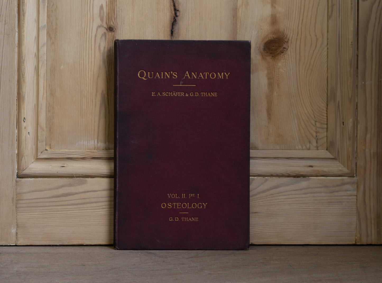 Quain's Anatomy Vol II Osteology