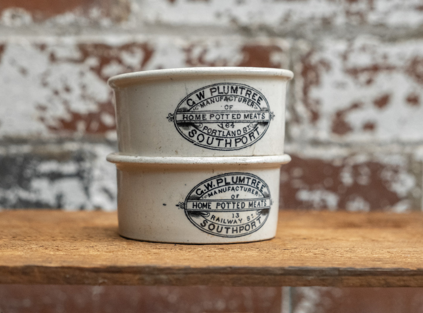 Stoneware Potted Meat Dish