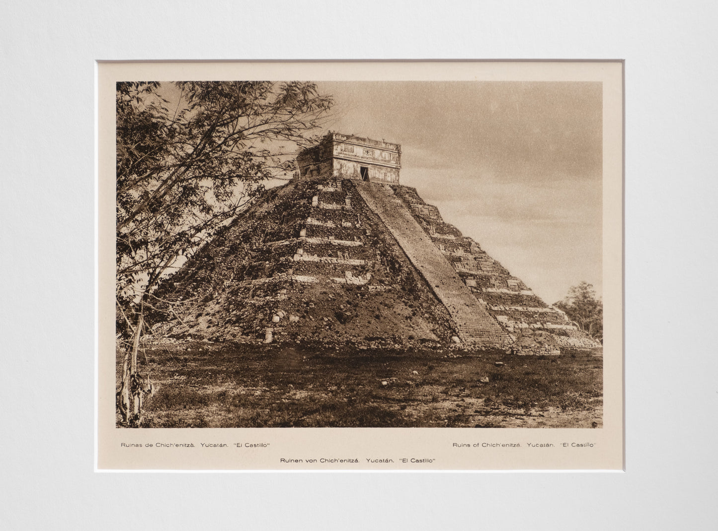 Old Mexico Gravure Prints - Landscape