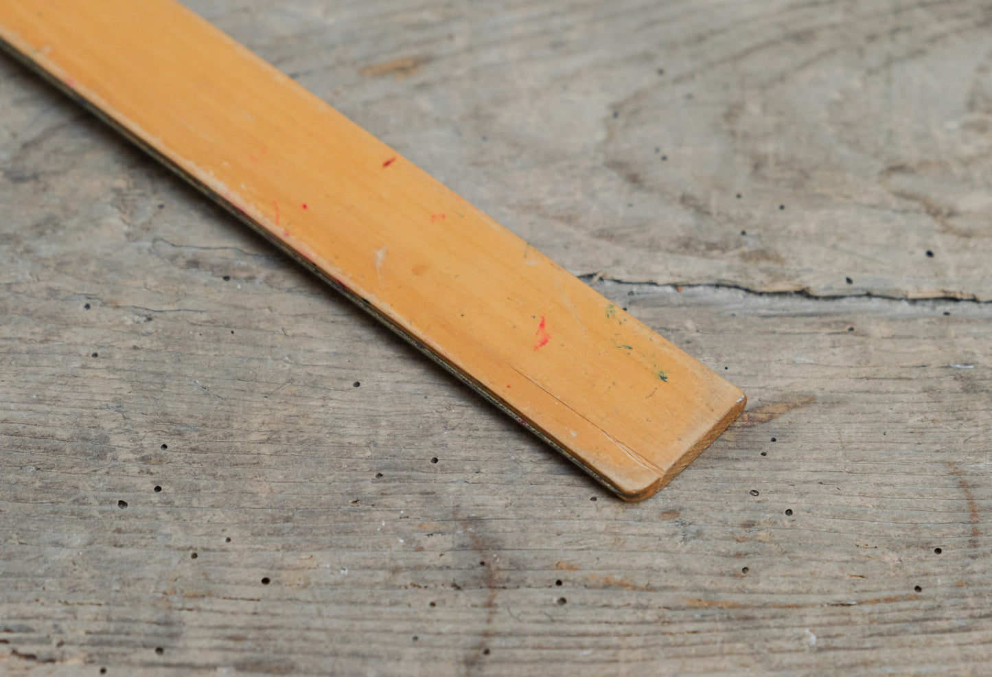 Long Wooden Rulers in Inches