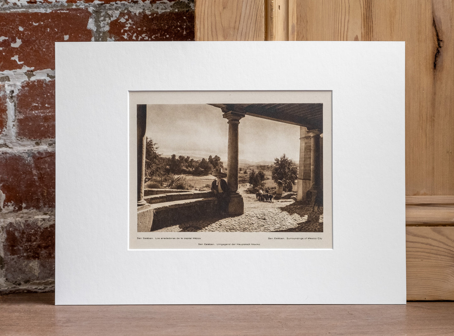 Old Mexico Gravure Prints - Landscape