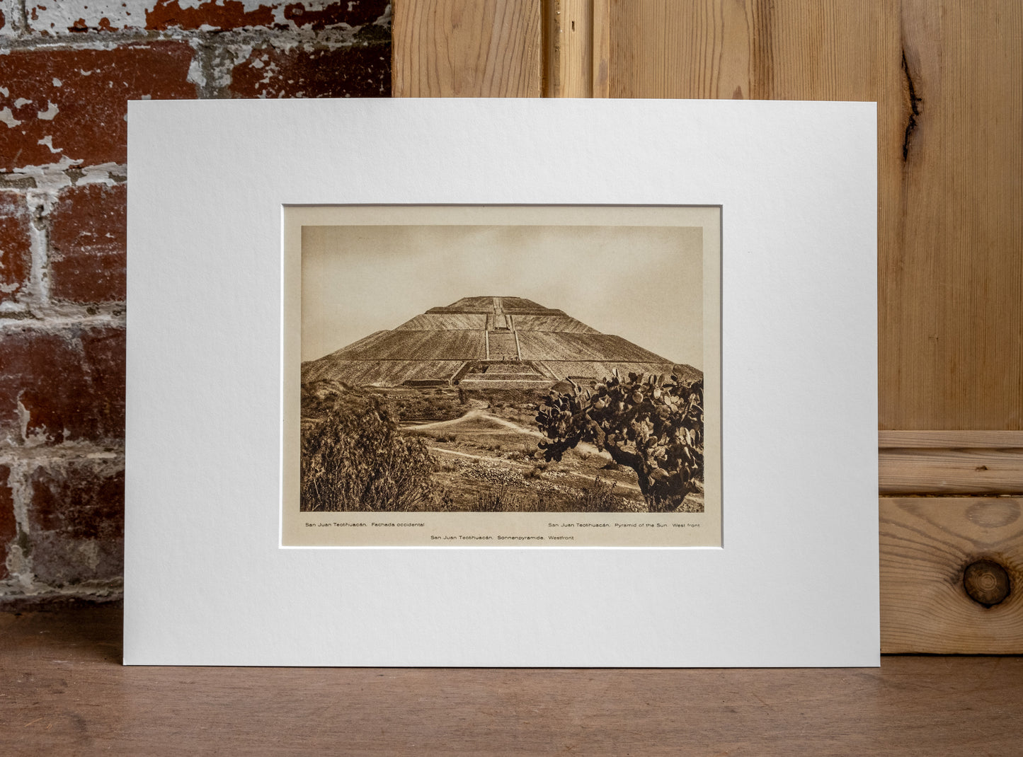 Old Mexico Gravure Prints - Landscape