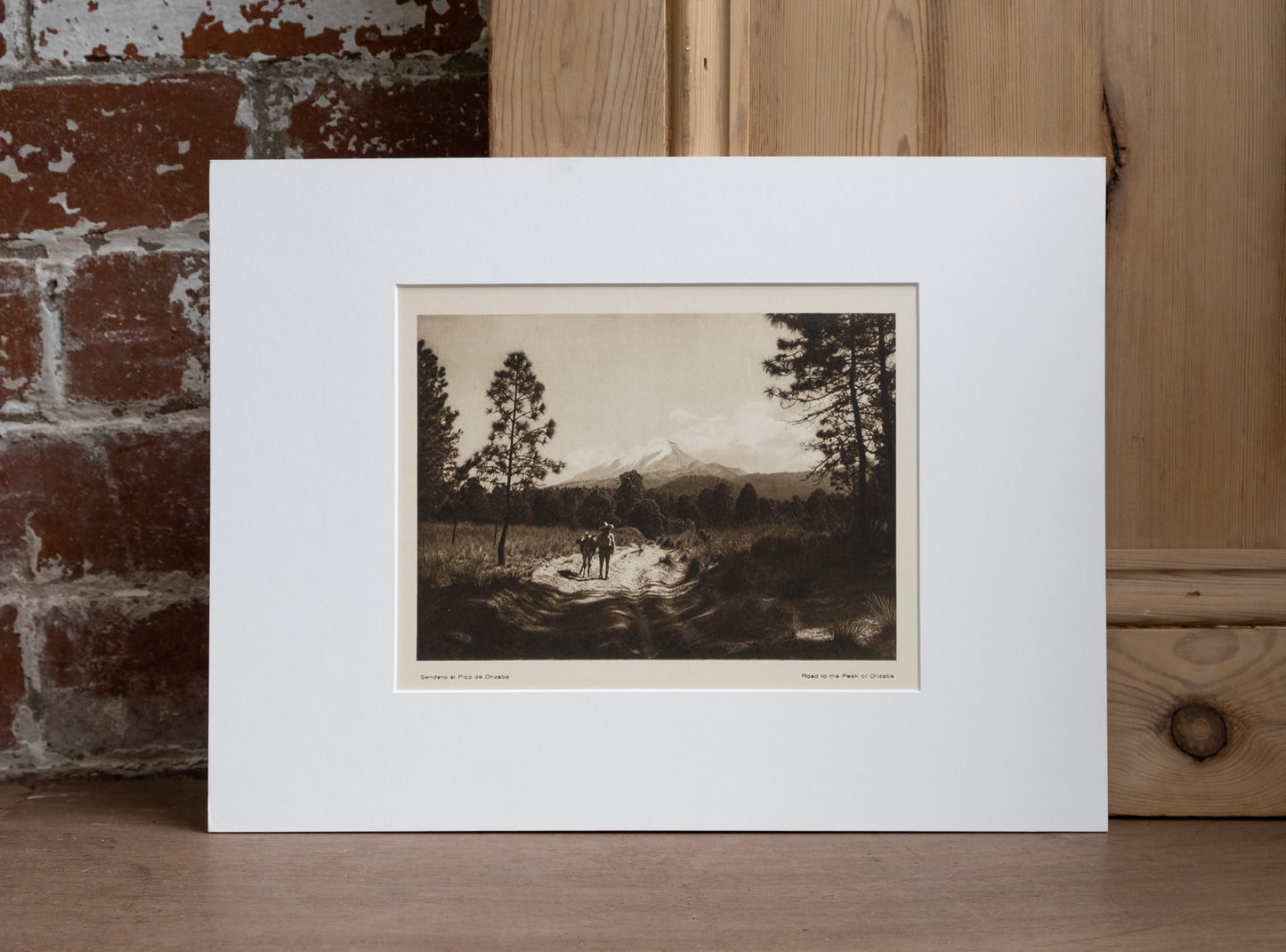 Old Mexico Gravure Prints - Landscape