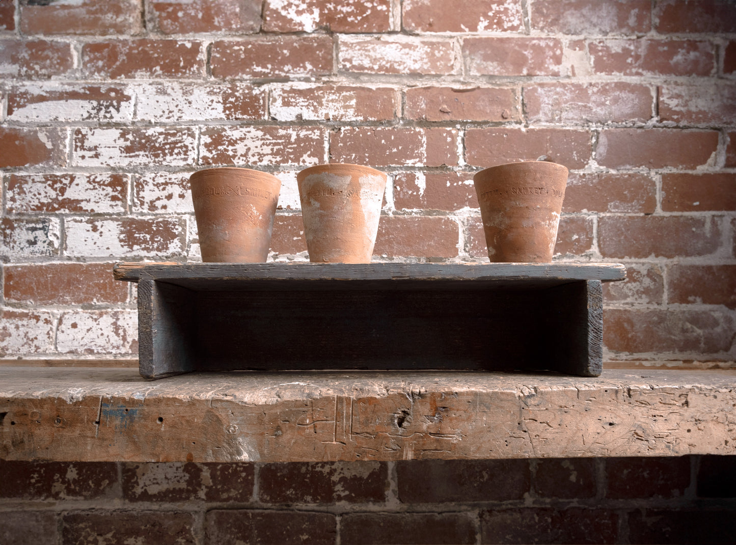 Dark Wooden Shelf