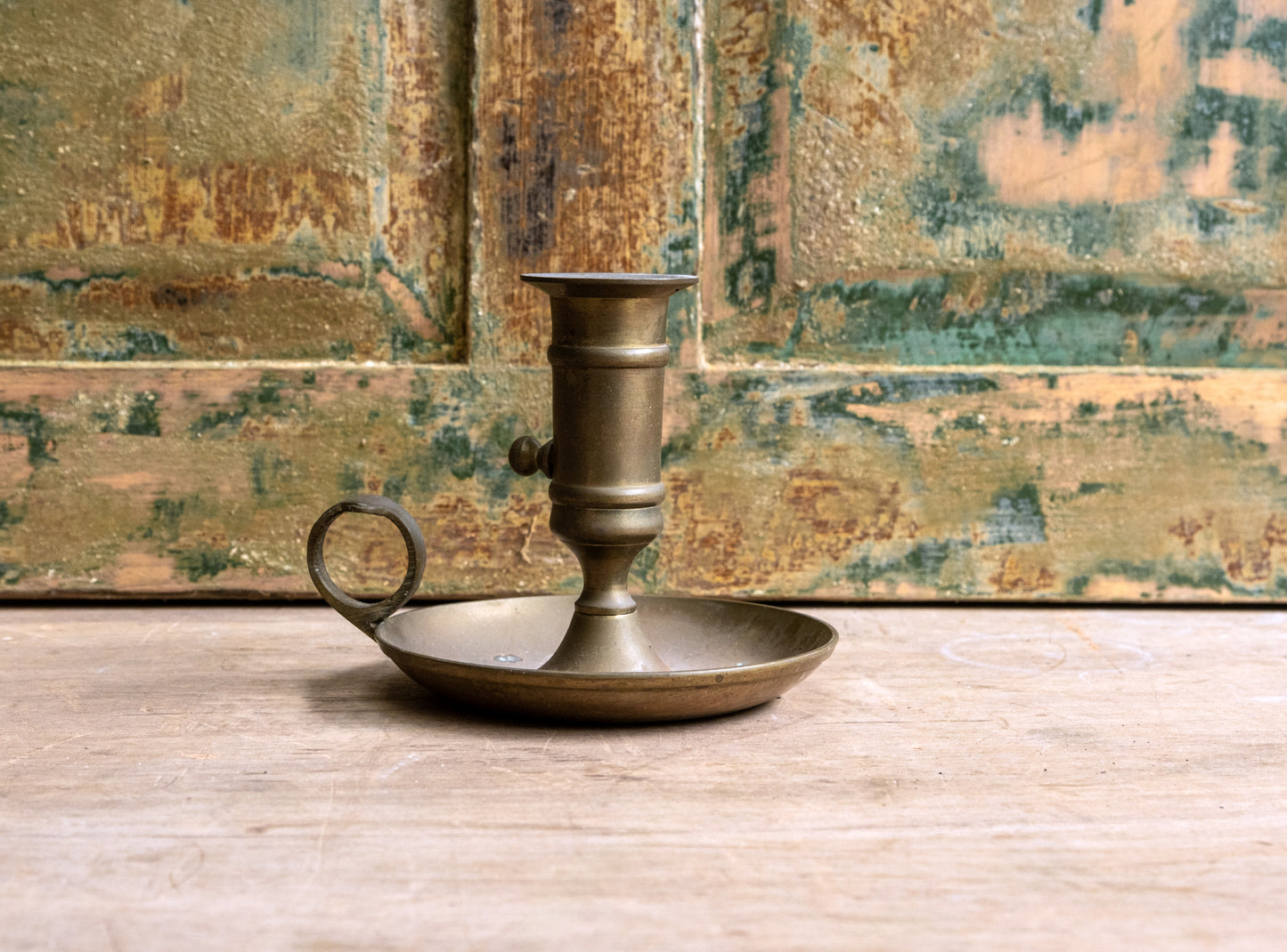 Brass Taper Candlestick