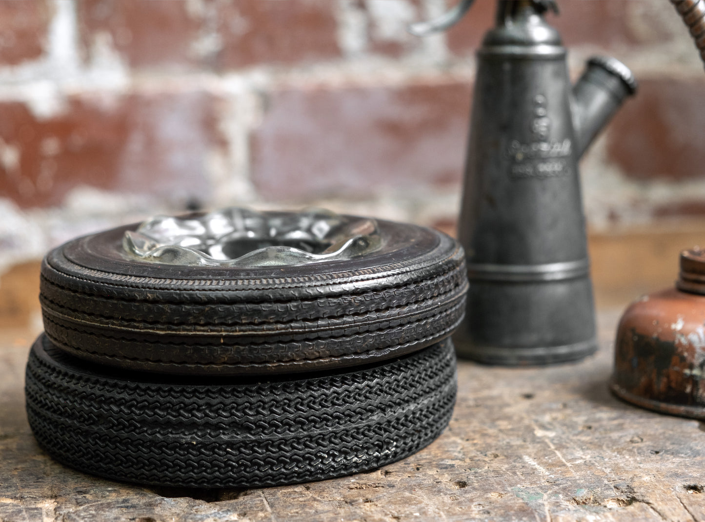 India Super Tyre Ashtray