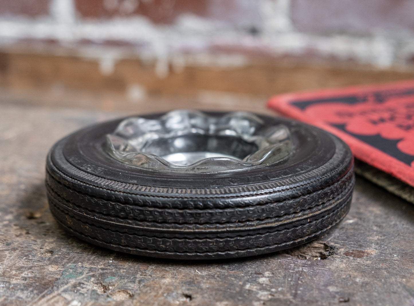 India Super Tyre Ashtray