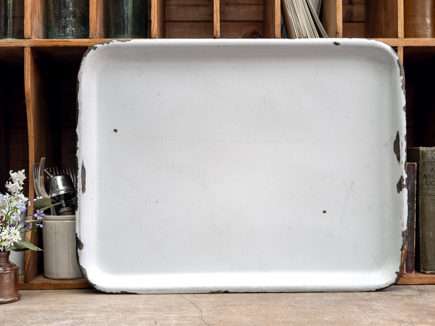 Enamel Baking Tray by 'Llanelli'