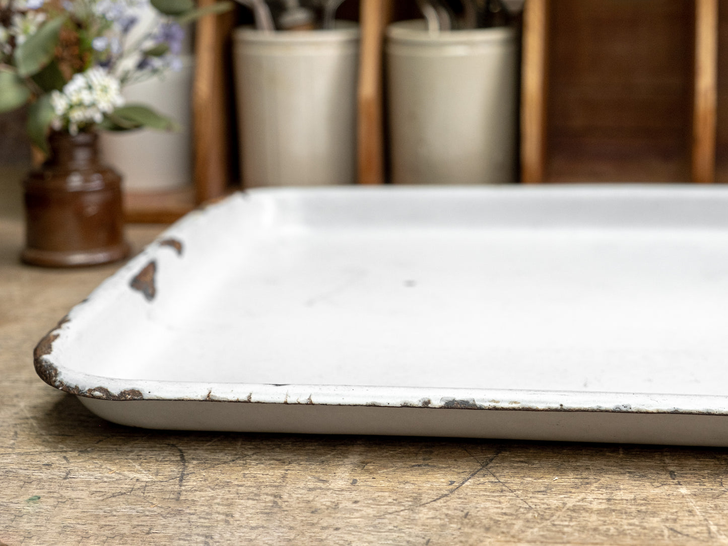 Enamel Baking Tray by 'Llanelli'