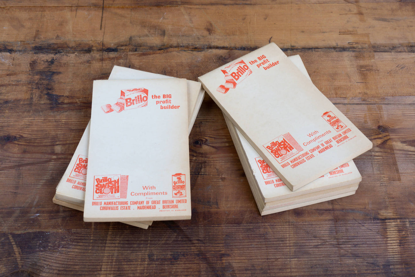 'Brillo' Promotional Notepad