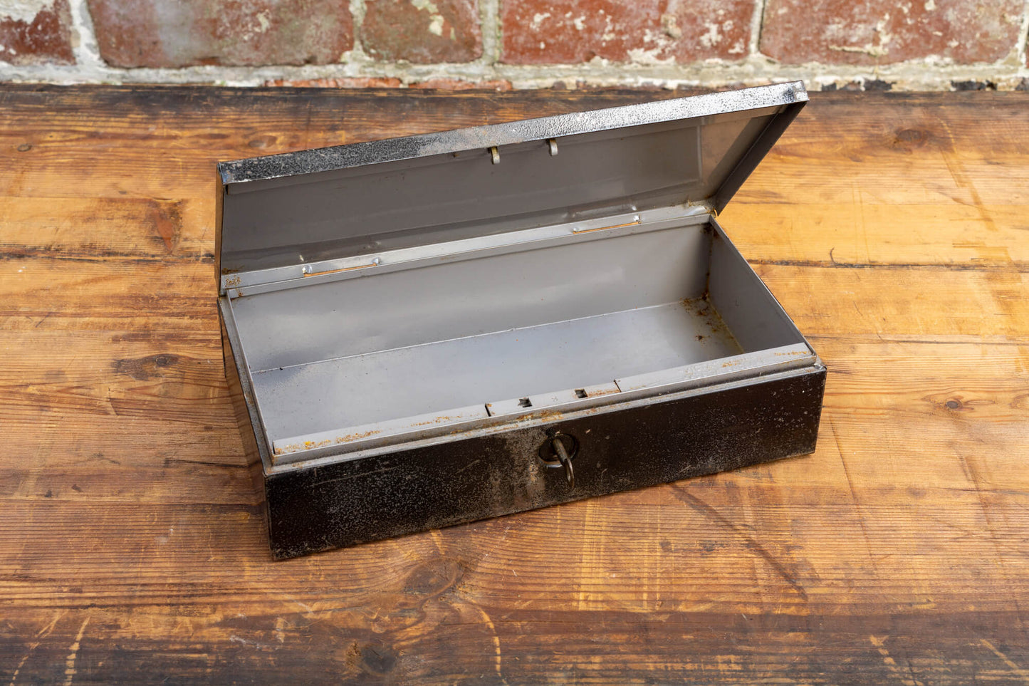 Metal Deed Box with Key