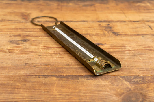 Vintage Brass Cooking Thermometer