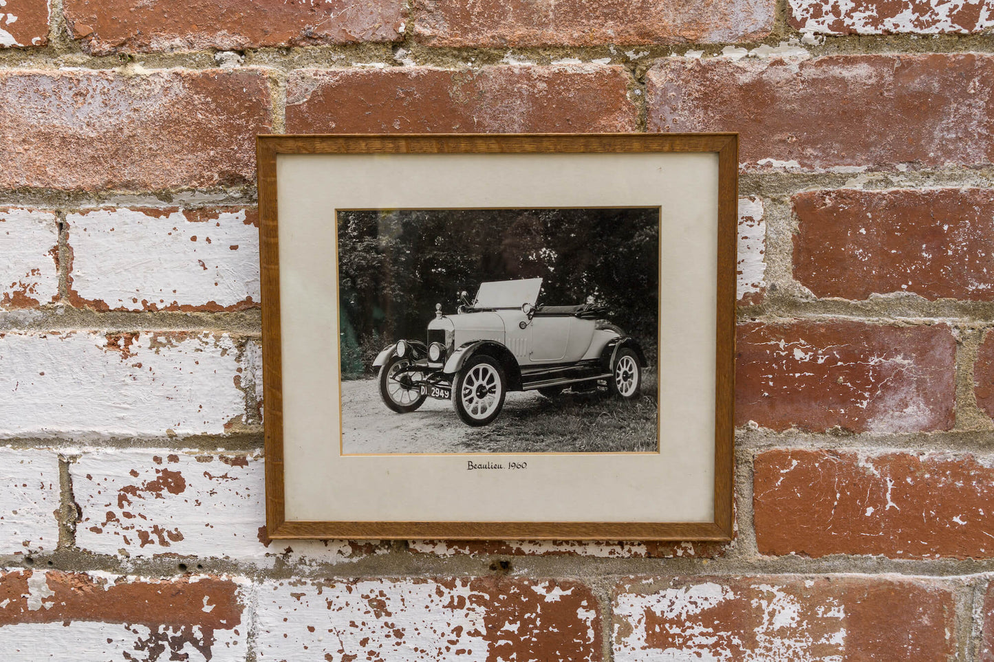 Framed 1960 Automobile Photo